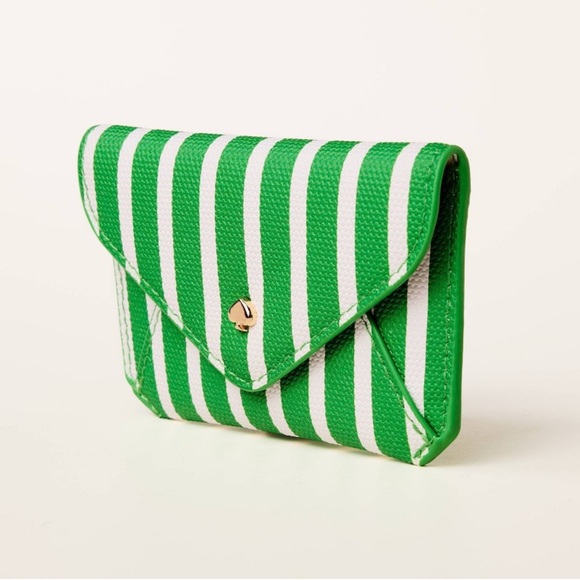 kate spade new york x Target Limited-Edition Collection Card Case Green/White - Picture 2 of 4